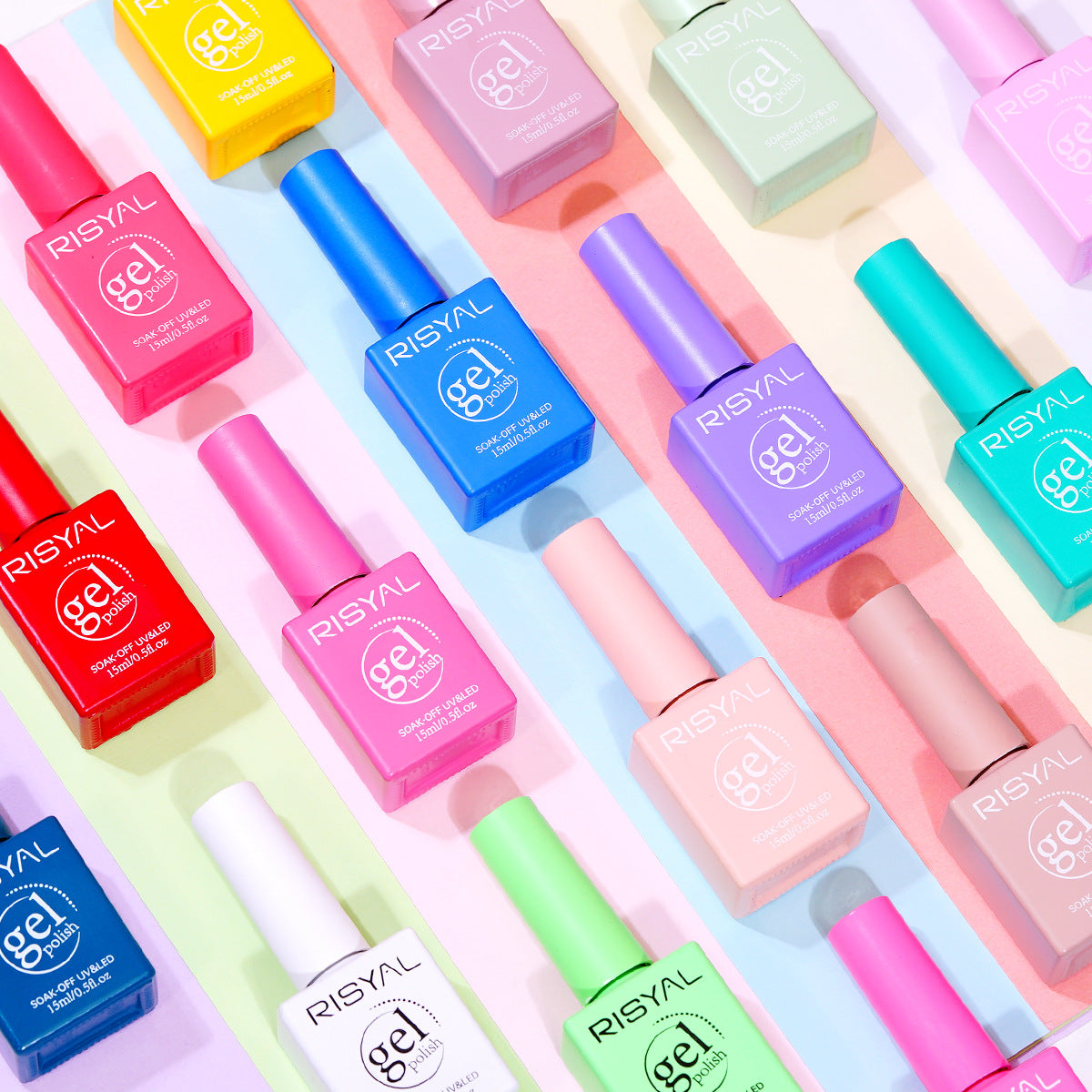 طلاء أظافر جديد بالأشعة فوق البنفسجية، 15 مل جل