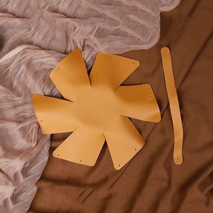 حقيبة هدايا فاخرة من جلد البولي يوريثان لحفلات الزفاف، تحتوي على شوكولاتة.