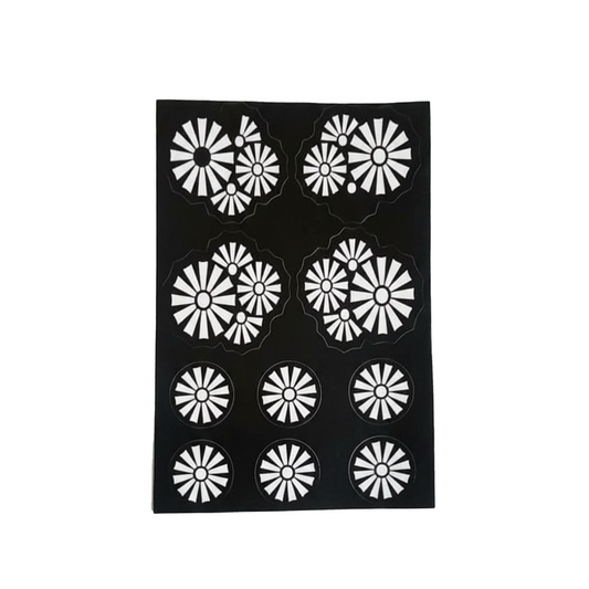 Henna Stencil – Elegant Decorative Design - circular/floral